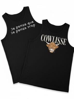 Ouate de phoque Quebec funny tank tops lot